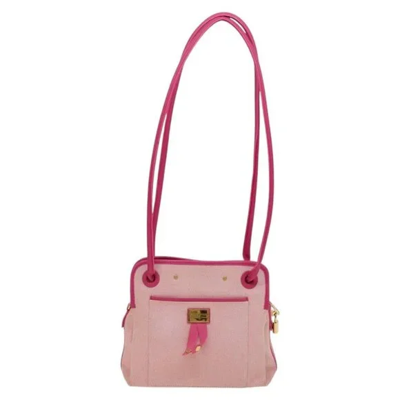 LOUIS VUITTON Cruise Line Rider Shoulder Bag Pink LV Auth - Picture 3 of 16
